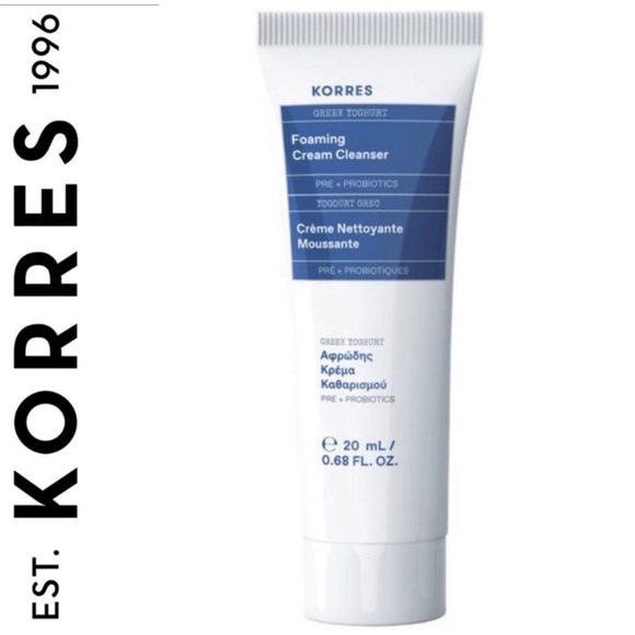 Korres Greek Yoghurt Foaming Cream Cleanser - Picture 2 of 5